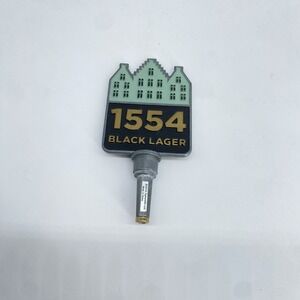 1554 Black Lager Brewing Company Beer Tap 4 3/4"‎
